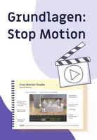 Vorschau - Unterrichtsreihen - Lernkarten: Stop Motion Grundlagen - Deckblatt