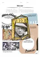 Vorschau - Stundenentwürfe - KUNST Pablo Picasso Steckbrief, Quiz, Kubismus - Seite 2