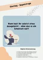 Vorschau - Stundenentwürfe - Lebenslanges Lernen - Warum wir nie aufhören zu lernen - Seite 1