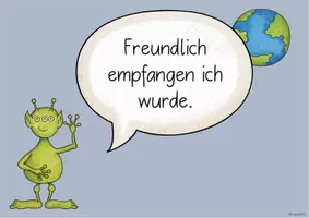 Vorschau - Präsentationen/Tafelbilder - Einführung Umstellprobe Satzglieder Klasse 3 - Seite 3