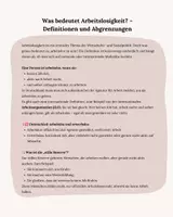 Vorschau - Arbeitsblätter - Was ist Arbeitslosigkeit? – Grundlagen und Statistikverständnis - Seite 1