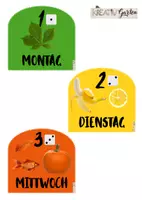 Vorschau - Präsentationen/Tafelbilder - Wochentage-Karten für den Morgenkreiskalender - Deckblatt
