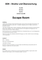 Vorschau - Arbeitsblätter - DDR – Struktur und Überwachung (Escape Room) - Seite 1