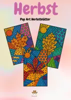Vorschau - Mal- und Bastelvorlagen - Herbst Kunst Komplettpaket (Pop Art, Vertretungsstunden, Ab Klasse 1) - Seite 1