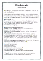 Vorschau - Arbeitsblätter - Das bin ich Steckbrief Wimpel Schulanfang Grundschule Sek I - Seite 1