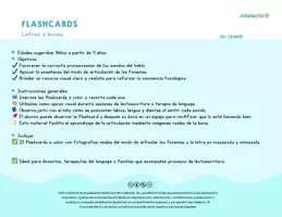 Vista previa - Tarjetas / Manipulativos - Flashcards letras y bocas - página 2