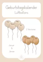 Vorschau - Poster - Geburtstagskalender Luftballons Deutsch - Deckblatt
