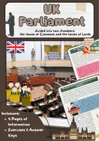 Vorschau - Arbeitsblätter - UK Parliament: House of Commons und House of Lords - Deckblatt