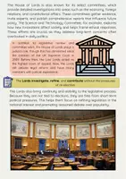 Vorschau - Arbeitsblätter - UK Parliament: House of Commons und House of Lords - Seite 3