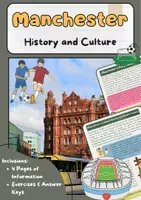 Vorschau - Arbeitsblätter - Manchester – History and Culture Overview - Deckblatt