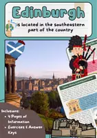 Vorschau - Arbeitsblätter - Edinburgh – Hauptstadt, Festivals und kulturelles Erbe - Deckblatt