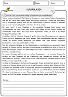 Vorschau - Arbeitsblätter - Kläranlagen Arbeitsblätter mit Lösungen Natur und Technik - Seite 1
