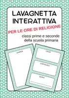 anteprima - Esercizi - LAVAGNETTA INTERATTIVA PER LE ORE DI RELIGIONE - Pagina di copertina