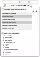 Vorschau - Arbeitsblätter - Satellitenkommunikation Arbeitsblätter mit Lösungen Natur und Technik - Seite 2