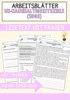 Vorschau - Arbeitsblätter - UN-Nachhaltigkeitsziele (SDGs) Arbeitsblätter mit Lösungen Natur und Technik - Deckblatt