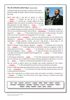 Vorschau - Arbeitsblätter - The Life of Martin Luther King Jr. (Reading) - Seite 3