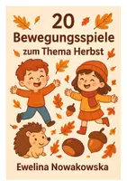 Vorschau - Spiele - 🍁 20 Bewegungsspiele für den Herbst - Deckblatt