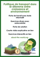 Aperçu - Feuilles d'exercices - Politique de transport dans le dilemme entre croissance et environnement - Page de couverture