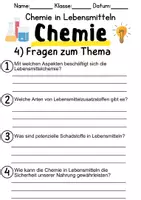 Vorschau - Unterrichtsreihen - Chemie in Lebensmitteln – Informationen und Aufgaben - Seite 3