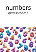 Vorschau - Präsentationen/Tafelbilder - Wandtafelkarten "numbers" - Deckblatt