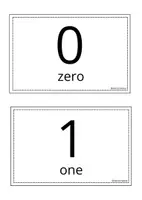 Vorschau - Präsentationen/Tafelbilder - Wandtafelkarten "numbers" - Seite 1