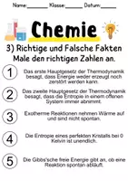 Vorschau - Unterrichtsreihen - Chemische Thermodynamik Informationen und Aufgaben - Seite 2