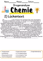 Vorschau - Unterrichtsreihen - Drogenanalyse Informationen und Aufgaben - Seite 1