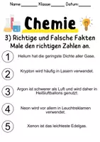 Vorschau - Unterrichtsreihen - Edelgasverbindungen Informationen und Aufgaben - Seite 3