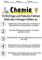 Vorschau - Unterrichtsreihen - Elektrolyse Informationen und Aufgaben - Seite 2