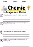 Vorschau - Unterrichtsreihen - Elektrolyse Informationen und Aufgaben - Seite 3