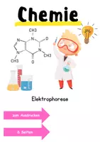 Vorschau - Unterrichtsreihen - Elektrophorese Informationen und Aufgaben - Deckblatt