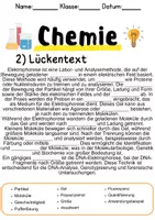 Vorschau - Unterrichtsreihen - Elektrophorese Informationen und Aufgaben - Seite 2
