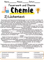 Vorschau - Unterrichtsreihen - Feuerwerk und Chemie Informationen und Aufgaben - Seite 1