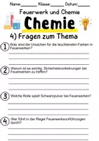 Vorschau - Unterrichtsreihen - Feuerwerk und Chemie Informationen und Aufgaben - Seite 3