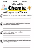 Vorschau - Unterrichtsreihen - Fette und Öle Informationen und Aufgaben - Seite 3