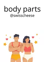 Vorschau - Präsentationen/Tafelbilder - Wandtafelkarten "body parts" - Deckblatt