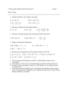Vorschau - Test - Klassenarbeit zu binomischen Formeln (Version A und B) - Deckblatt