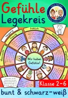 Vorschau - Mal- und Bastelvorlagen - Meine Gefühle LEGEKREIS Klasse 3-6 Sachunterricht Ethik - Deckblatt
