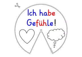 Vorschau - Arbeitsblätter - Gefühle Klasse 1 und 2 DREHSCHEIBE differenziert - Seite 2