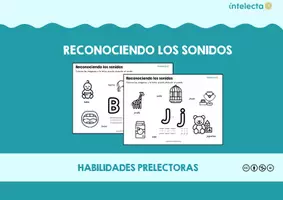Vista previa - Hojas de trabajo - Reconociendo los sonidos - página 1