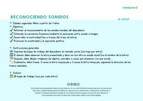Vista previa - Hojas de trabajo - Reconociendo los sonidos - página 2
