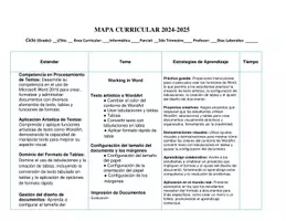 Vista previa - Para docentes: organización, planificación y formación - Tecnología 5to Mapa Curricular Word Robotica Multimedia - página 3