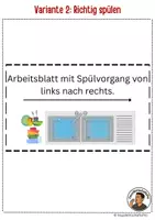 Vorschau - Arbeitsblätter - Richtig spülen - Arbeitsblätter - Seite 3