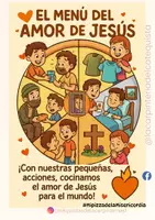 Vista previa - Manualidades / Dibujos para colorear - ACT NEUROCATEQUETICA MI PIZZA DE LA MISERICORDIA COMUNION - Portada