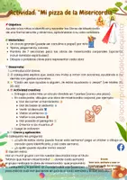Vista previa - Manualidades / Dibujos para colorear - ACT NEUROCATEQUETICA MI PIZZA DE LA MISERICORDIA COMUNION - página 1