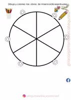 Vista previa - Manualidades / Dibujos para colorear - ACT NEUROCATEQUETICA MI PIZZA DE LA MISERICORDIA COMUNION - página 3
