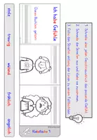 Vorschau - Arbeitsblätter - Gefühle beschriften Klasse 1 und 2 LEPORELLO differenziert - Seite 1