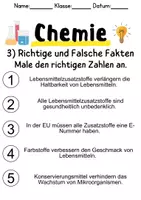 Vorschau - Unterrichtsreihen - Lebensmittelzusatzstoffe und Konservierungsmittel Informat - Seite 3