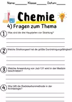 Vorschau - Unterrichtsreihen - Radiochemie und Radioaktivität Informationen und Aufgaben - Seite 3