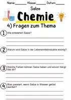 Vorschau - Unterrichtsreihen - Salze Informationen und Aufgaben - Seite 3